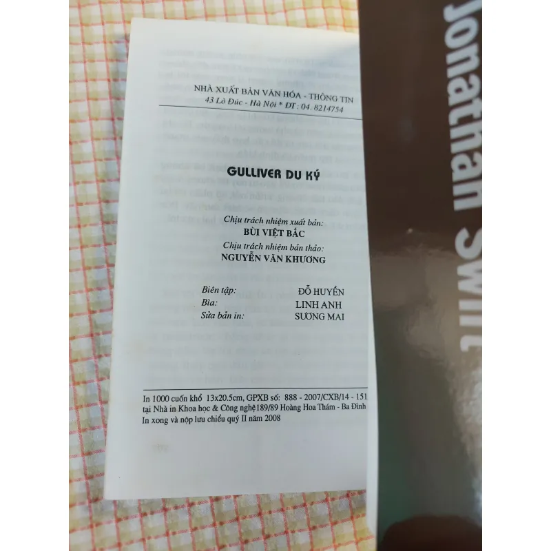 Sách Gulliver du kí - Jonathan Swift 751855