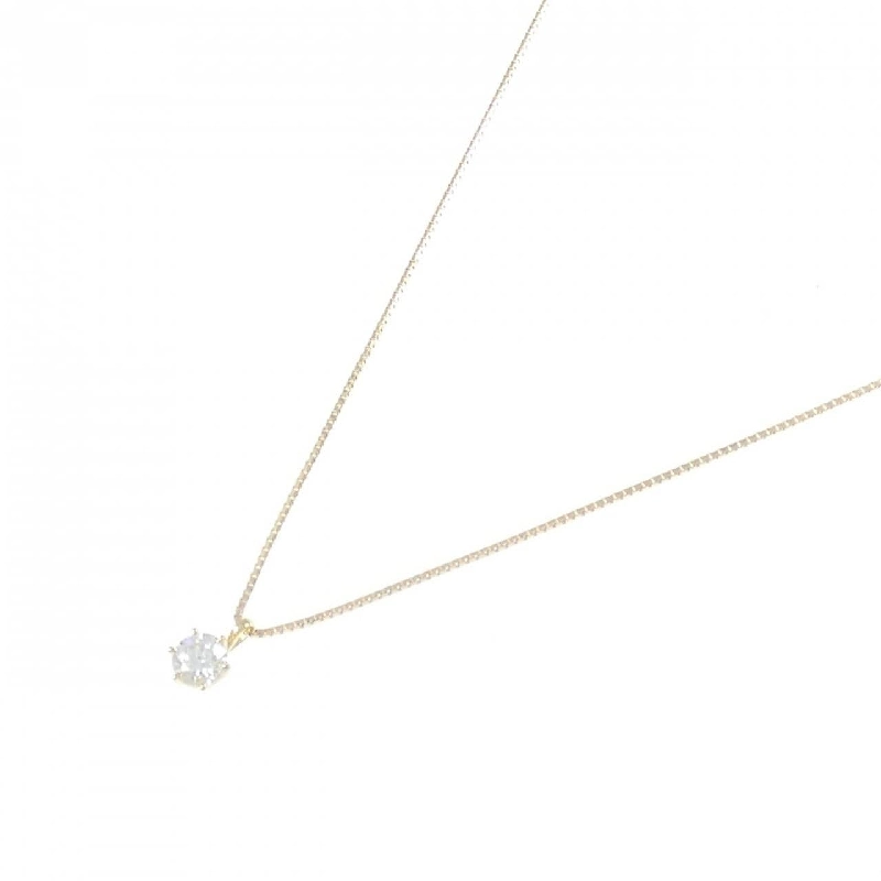 Dây chuyền kim cương K18YG 0.317CT G SI1 VG - Hàng hiệu chính hãng 875767