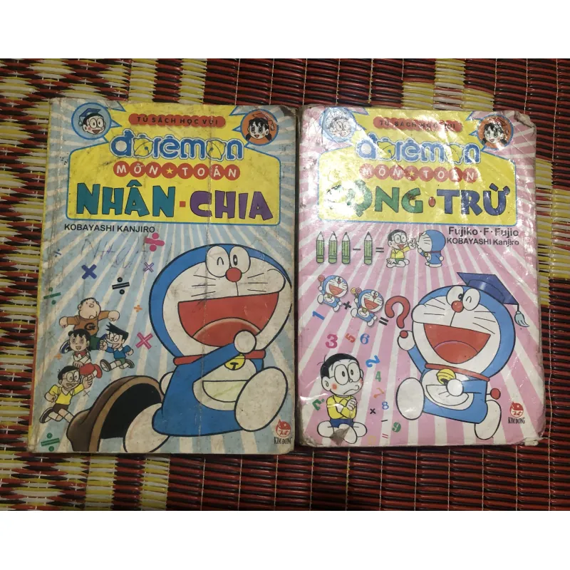 Doremon toán học - Doremon môn toán - combo 2c Nhân chia và Cộng trừ- đọc xuôi 1024122