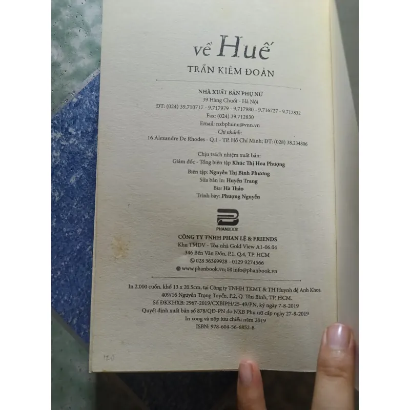 về Huế - Trần Kiêm Đoàn 927840