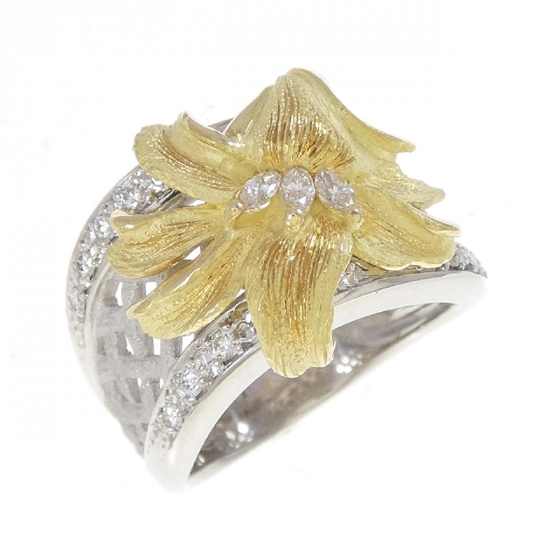 Nhẫn Kim Cương Hoa Matsui Hisako 0.10CT - Hàng hiệu Authentic 836815