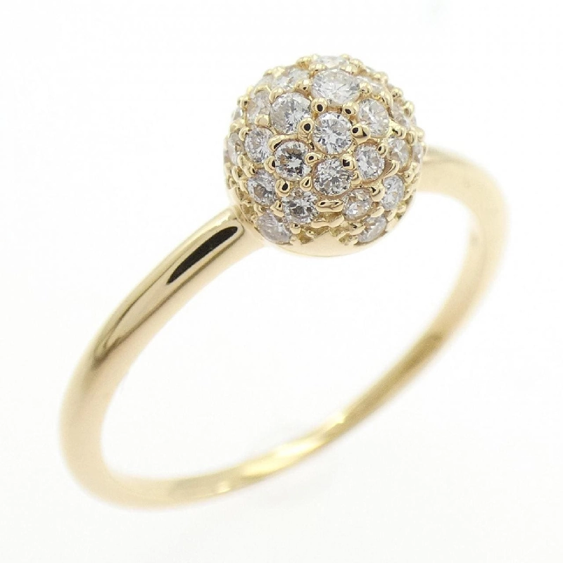 Nhẫn kim cương Pavé K18YG 0.30CT - Hàng hiệu Chính hãng 851744