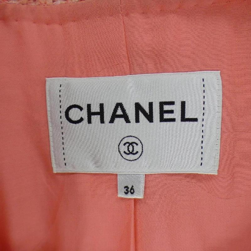 CHANEL P63284V48654 20P Áo khoác không cổ - Hàng hiệu Chính hãng 813415