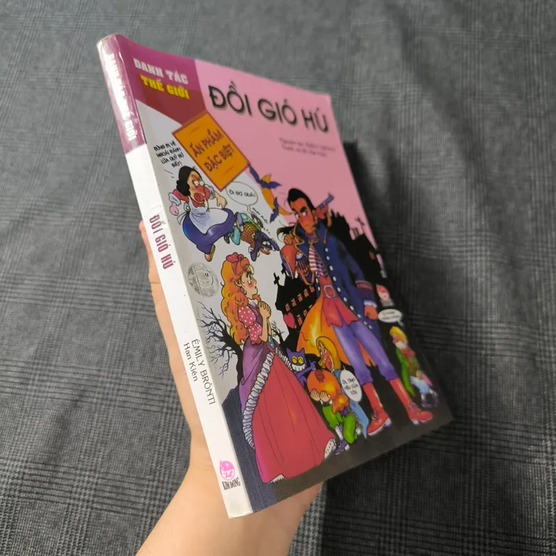 (Truyện tranh Danh tác thế giới) Đồi Gió Hú - Emily Bronti (nguyên tác) - NXB Kim Đồng 701031