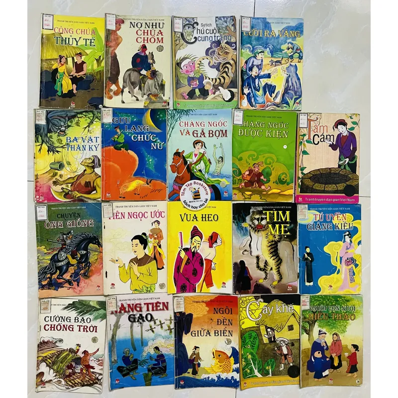 Set sách cổ Kim Đồng- truyện cổ tích dân gian 606491