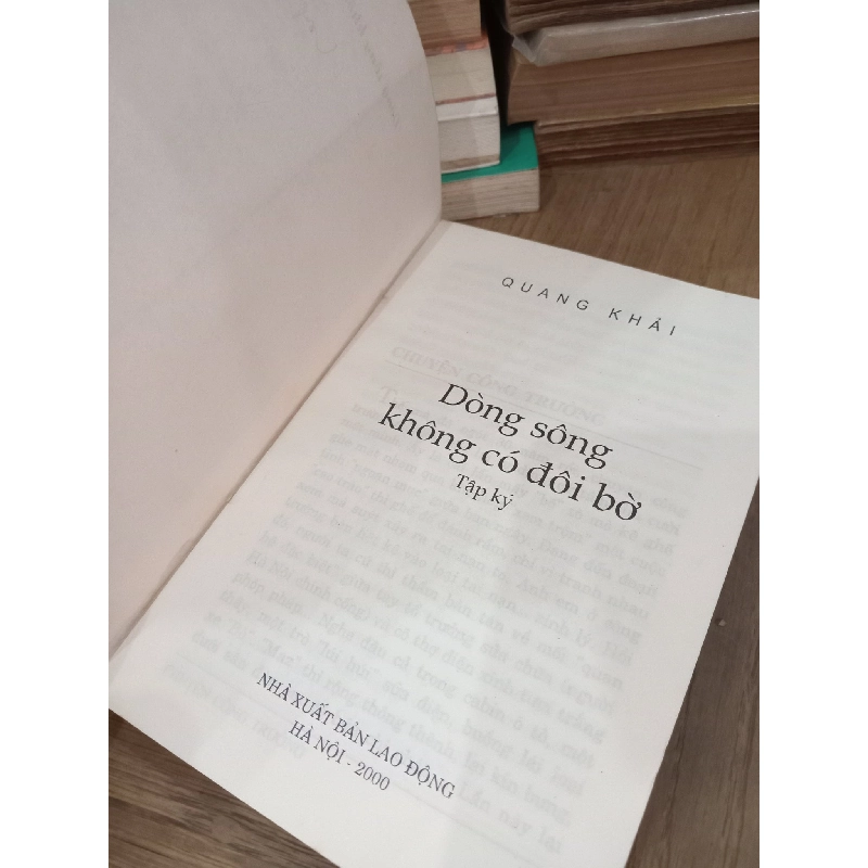 Dòng sông không có đôi bờ - Quang Khải 800428