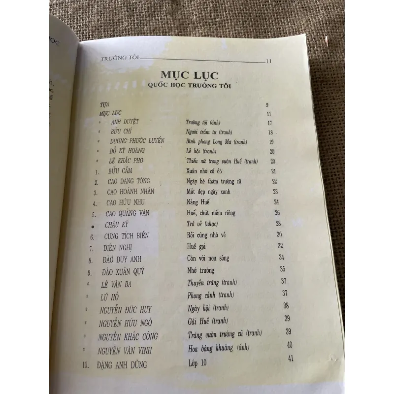 quốc học trường tôi - thơ nhạc hoạ , NXB THUẬN HOÁ 1996  796850