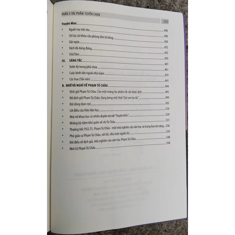 Tự sự giữa đôi dòng - Tuyển tập tác phẩm PGS TS Phạm Tú Châu  997349