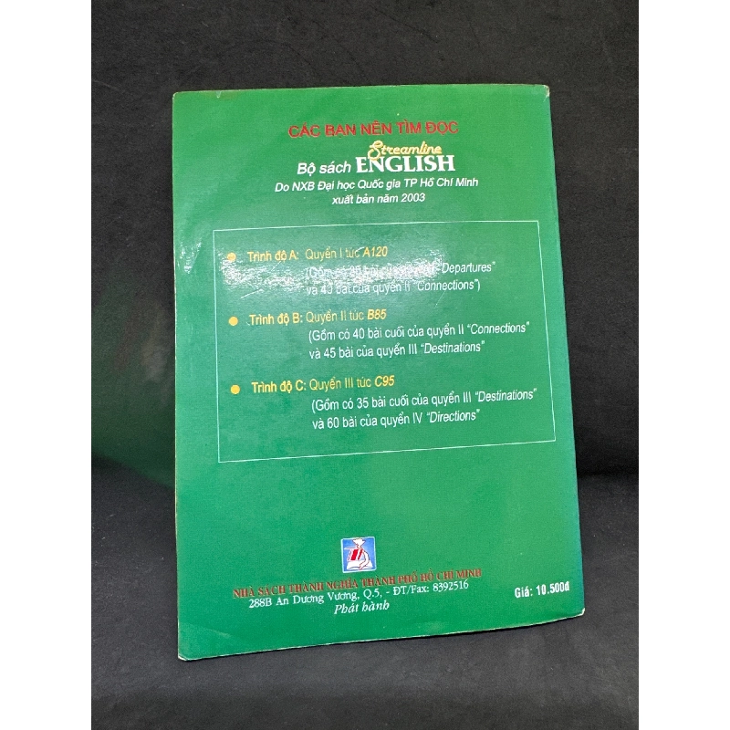 [Phiên Chợ Sách Cũ] Streamline English Connections & Destinations, Mới 70% (ố vàng), 2003 - Bernard Hartley & Peter Viney H1604-SBM-3 1046160