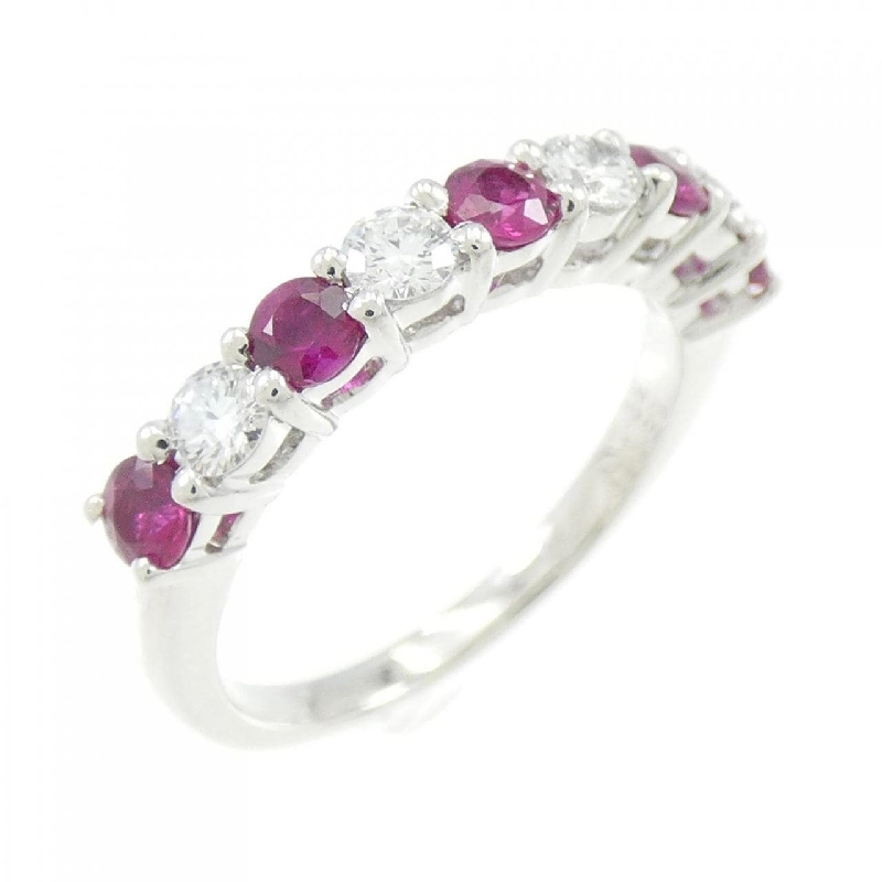Nhẫn Ruby K18WG 0.52CT 672733
