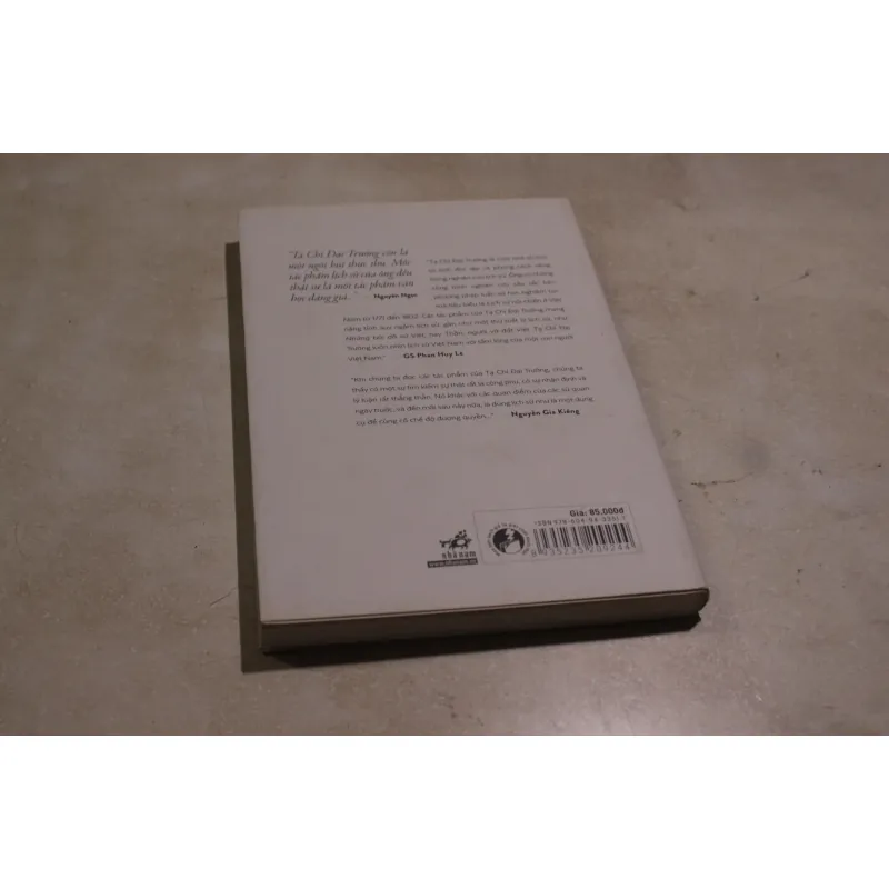 Chuyện phím sử học, Tạ Chí Đại Trường 973723