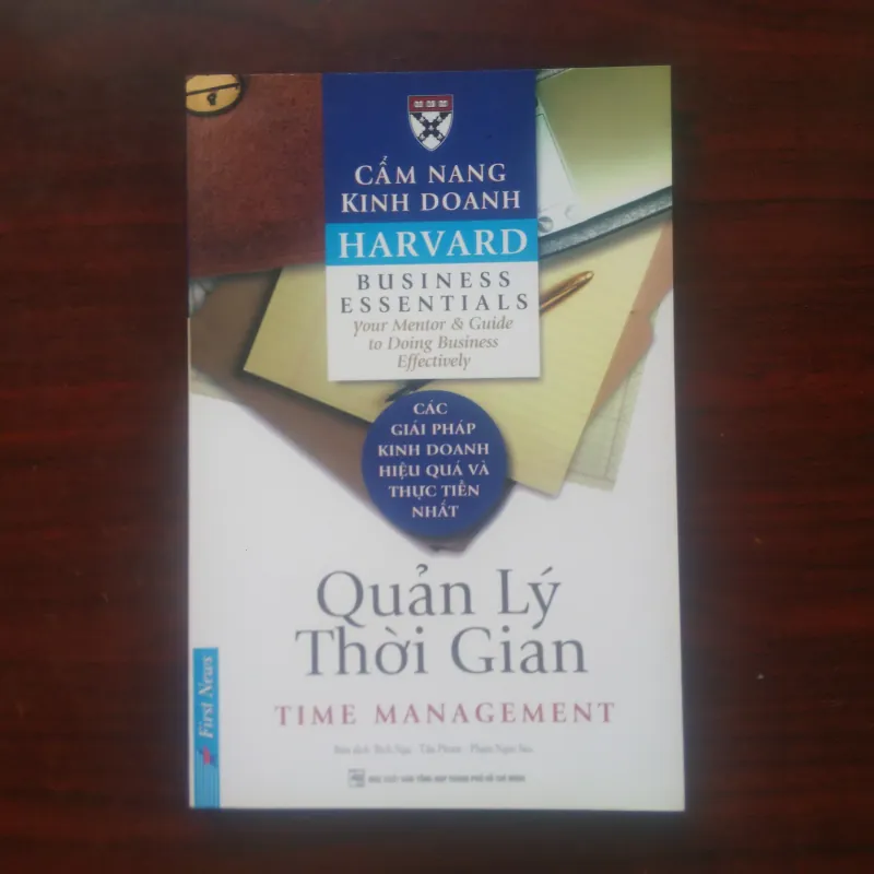 Quản Lý Thời Gian - Time Management - Harvard Business Essentials 1029851