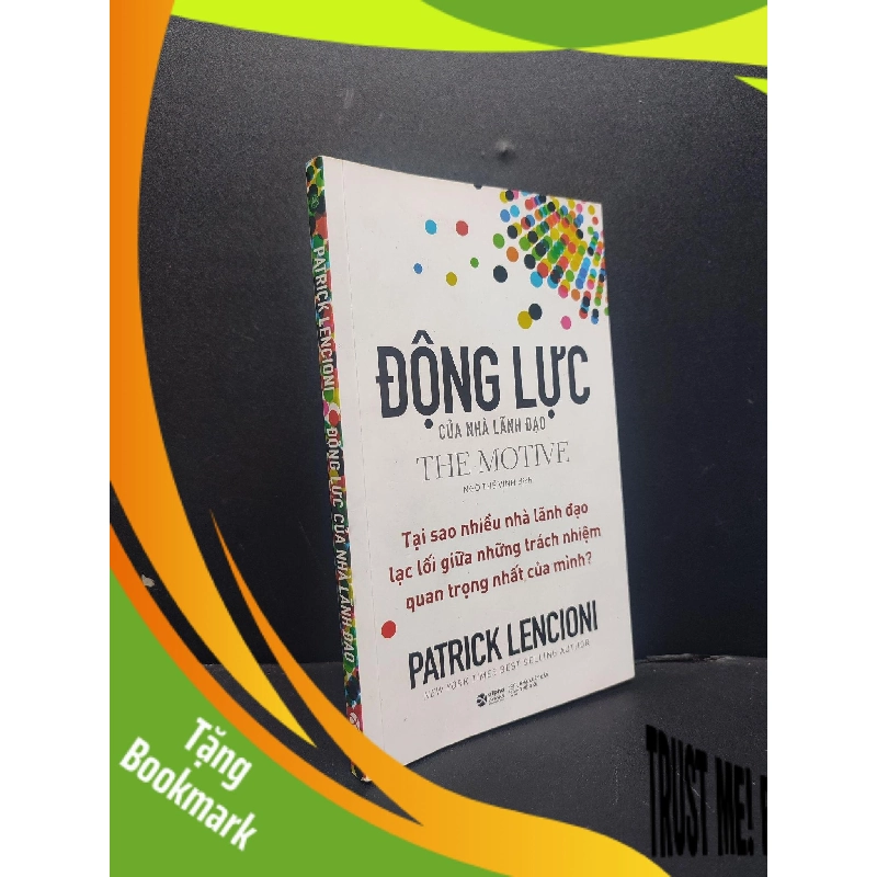 (TẶNG BOOKMARK) Động lực của nhà lãnh đạo mới 80% ố bẩn 2021 RBK1906 Patrick Lencioni SÁCH QUẢN TRỊ 943449