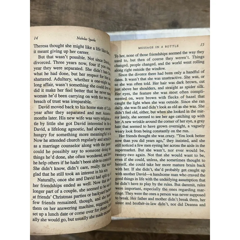 Combo Sách Nicholas Spark - See Me/Message In A Bottle 736327