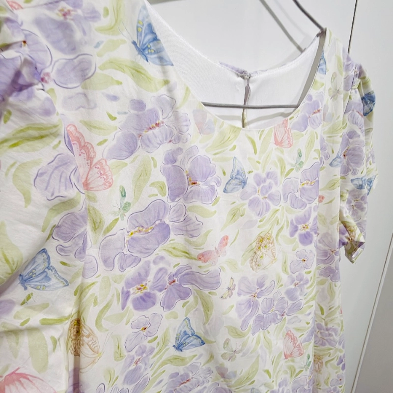 Đầm kate Hàn mềm mát Sz M 455003