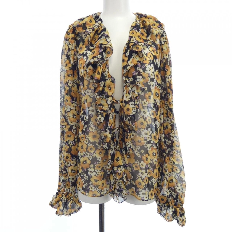 【Mã giảm giá】Áo sơ mi SAINT LAURENT 642641