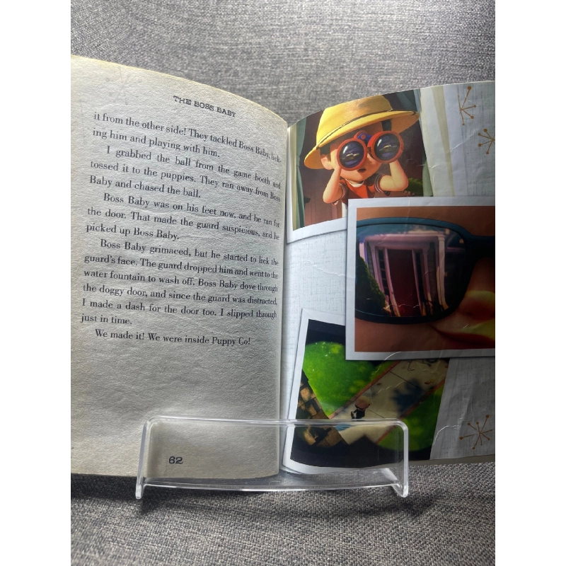 The boss baby mới 85% ố vàng nhẹ nếp gấp bìa truyện ngoại văn và thiếu nhi Junior Novelization HPB1505 914406