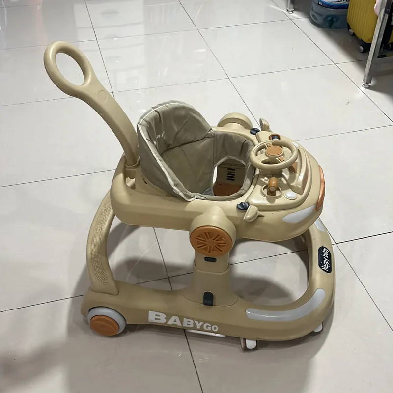 Xe tập đi Happy baby màu nâu kem, ít sử dụng 565191