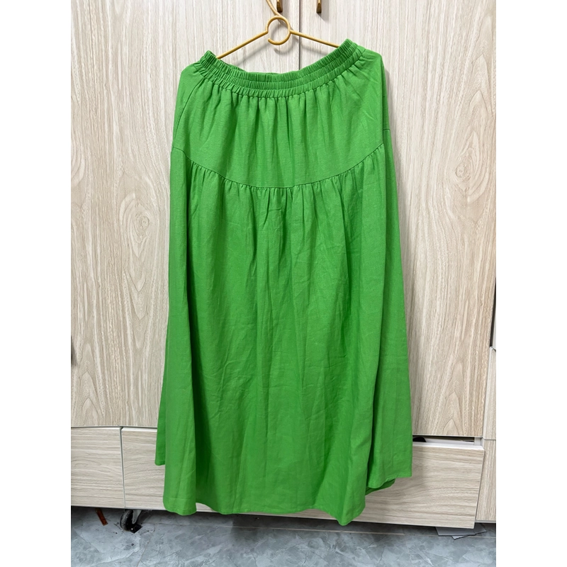 Chân váy vải linen 499785