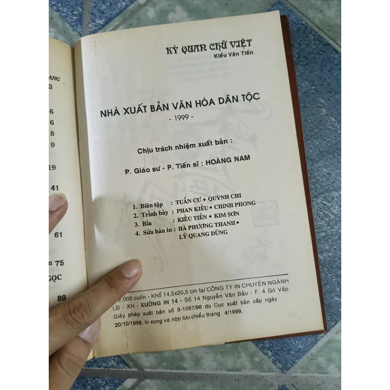 Kỳ quan chữ Việt - Kiều Văn TIến 700422