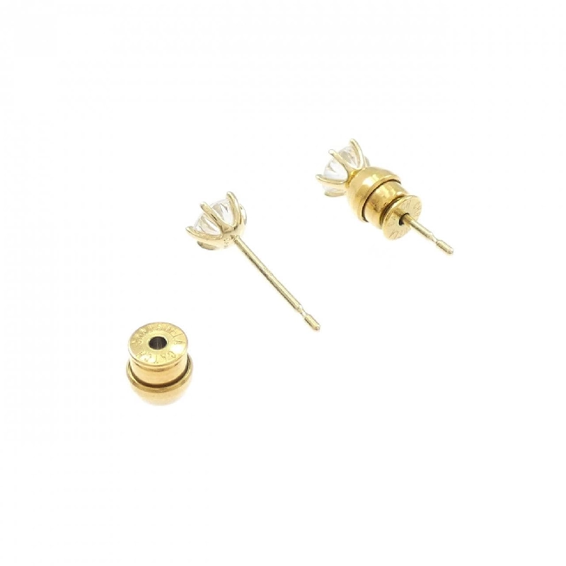 K18YG/ST Bông tai kim cương 0.316CT 0.340CT E-F I1 VG-GOOD - Hàng hiệu Chính hãng 879763