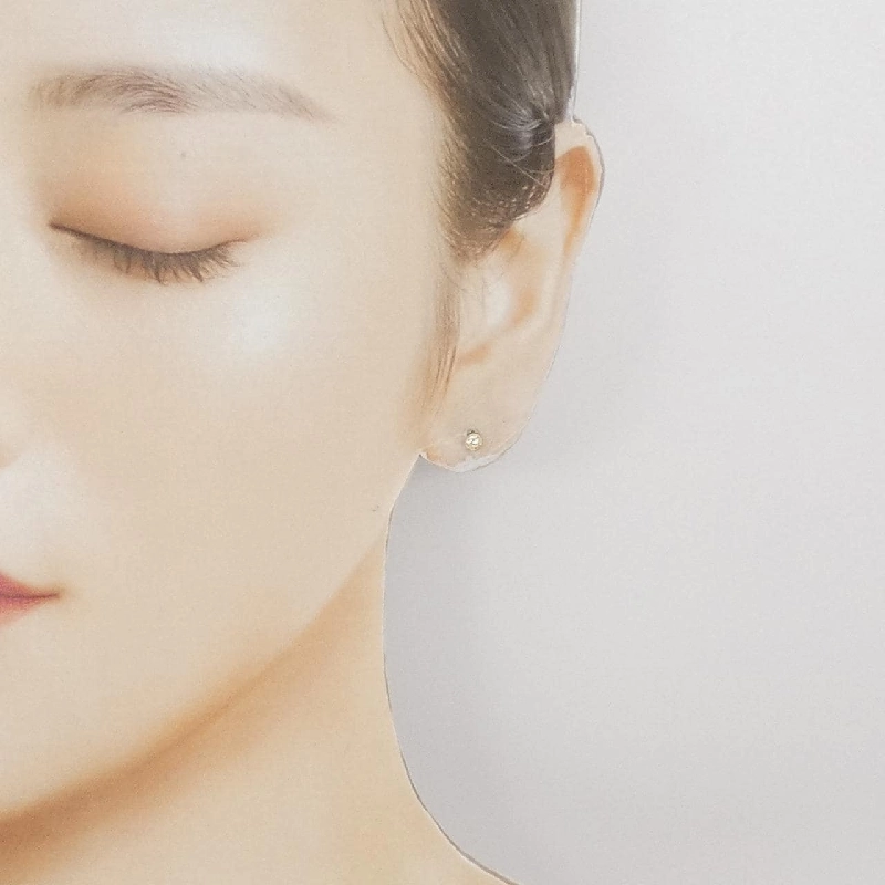 K18YG Bông tai kim cương - Hàng hiệu Chính hãng 863033