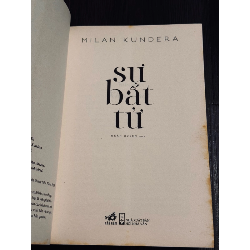 Sự bất tử - Milan Kundera (có chữ ký dịch giả) 502769
