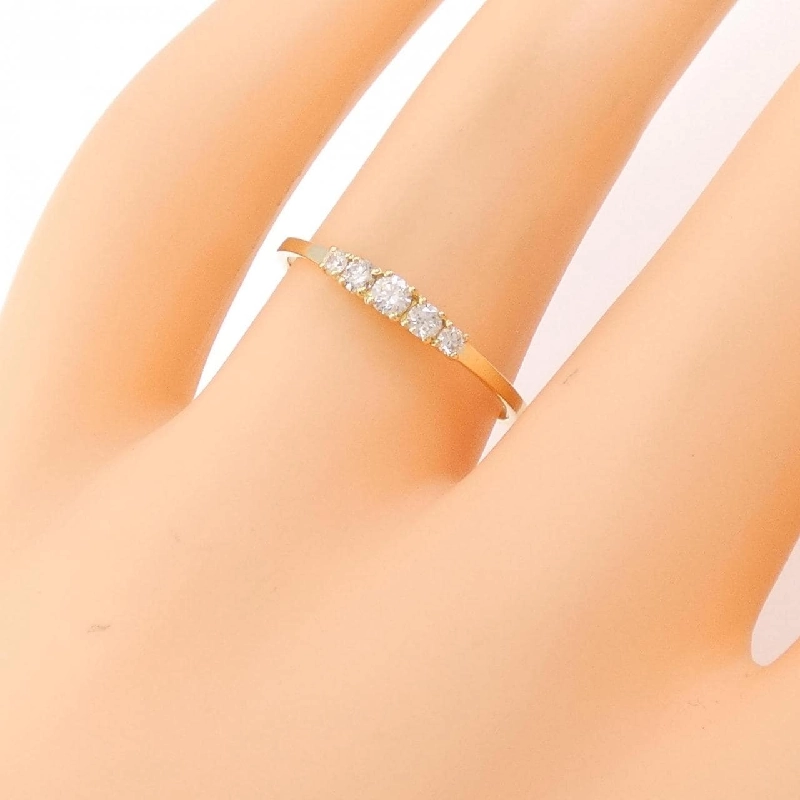 Nhẫn kim cương K18YG 0.16CT - Hàng hiệu Authentic 857390