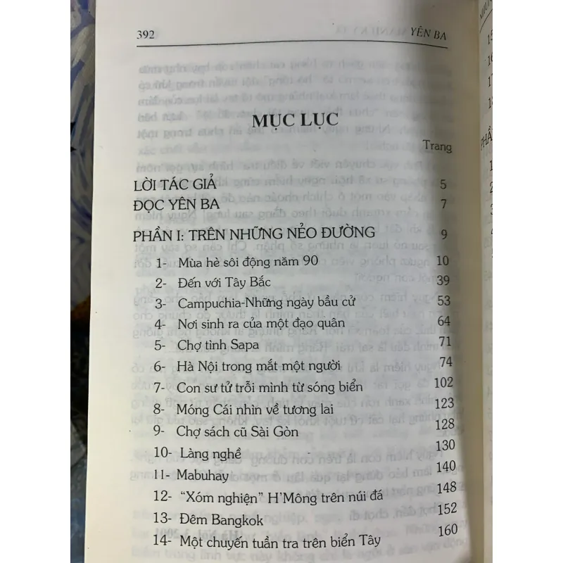 Những Mảnh Ký Ức - Yên Ba (Có Đề Tặng Và Chữ Ký Tác Giả) 926326