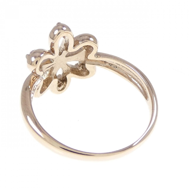 Nhẫn kim cương K18PG hoa 669909