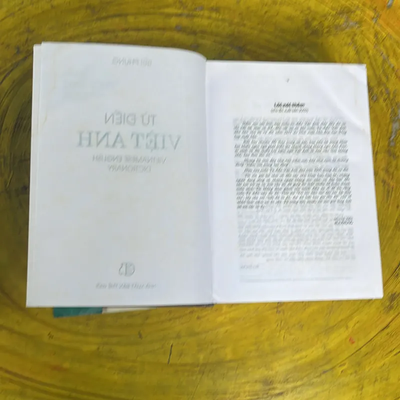COMBO ĐẠI TỪ ĐIỂN VIỆT - ANH VIETNAMESE ENGLISH DICTIONARY & TỪ ĐIỂN ANH -  VIỆT KHỔ ĐẠI 702736