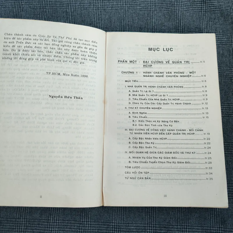 Quản trị hành chính văn phòng - Nguyễn Hữu Thân - 1996 592408