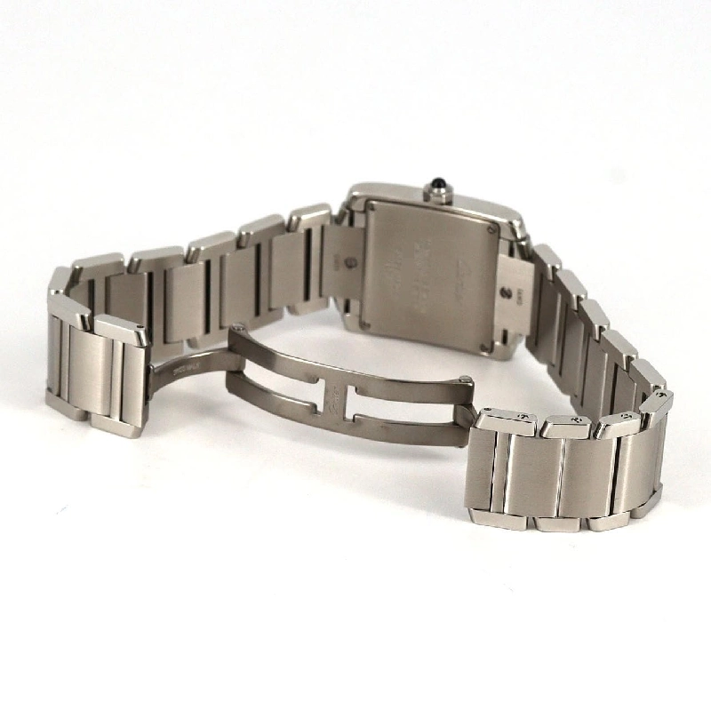 Cartier Tank Française MM/D W4TA0009 SS Quartz - Hàng hiệu Authentic 872708