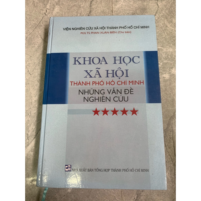 KHOA HỌC XÃ HỘI THÀNH PHỐ HỒ CHÍ MINH - NHỮNG VẤN ĐỀ NGHIÊN CỨU  274012