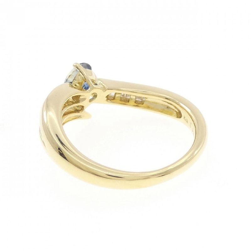 Nhẫn Sapphire K18YG 0.60CT 669181