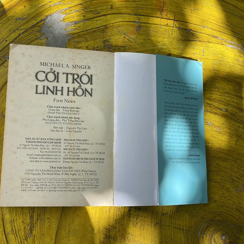 CỞI TRÓI LINH HỒN - MICHAEL A. SINGER 735846