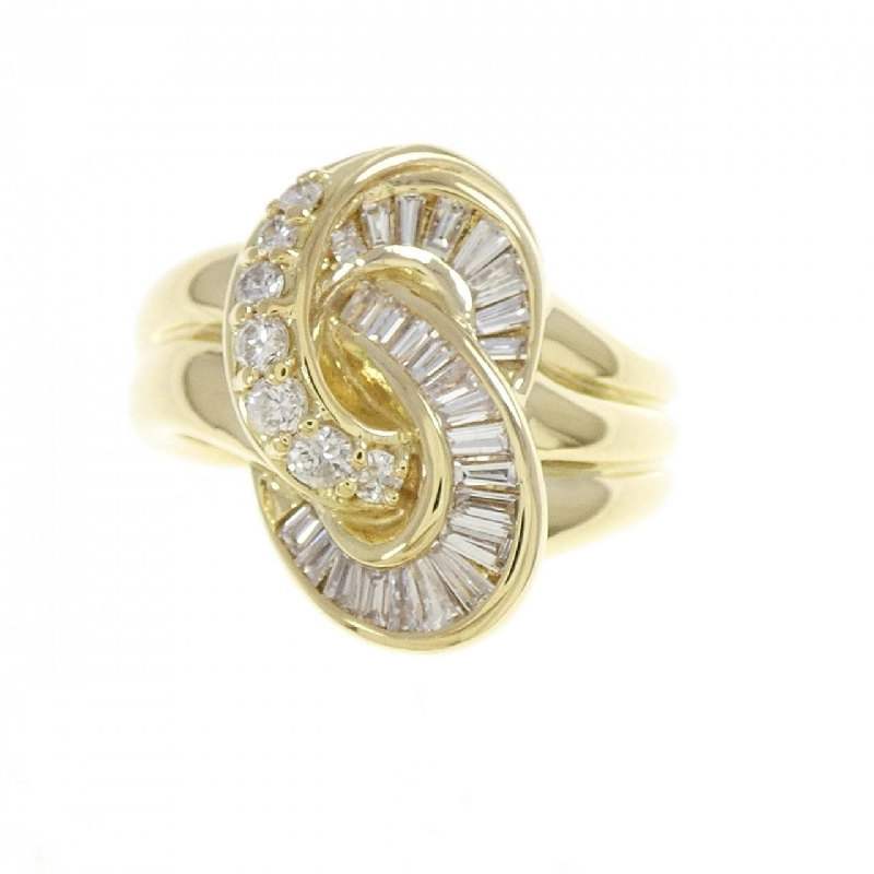 Nhẫn kim cương K18YG 0.55CT - Hàng hiệu Chính hãng 850670