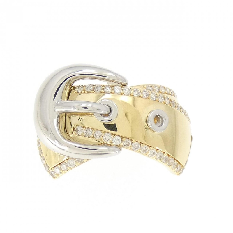 【Sản phẩm mới】Nhẫn kim cương K18YG/PT 0.35CT 668511