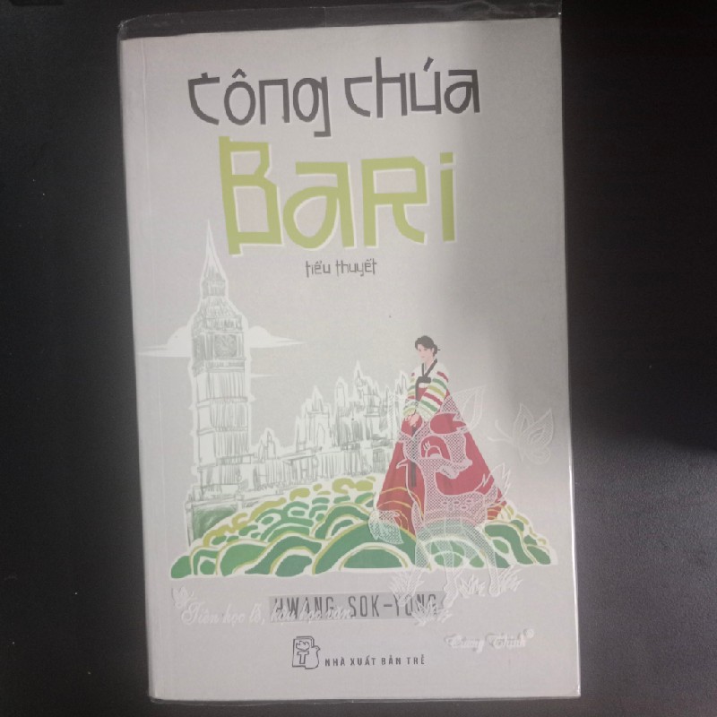 Sách công chúa Bari - Tiếu thuyết Hàn Quốc - ngả vàng cũ tự nhiên 25496