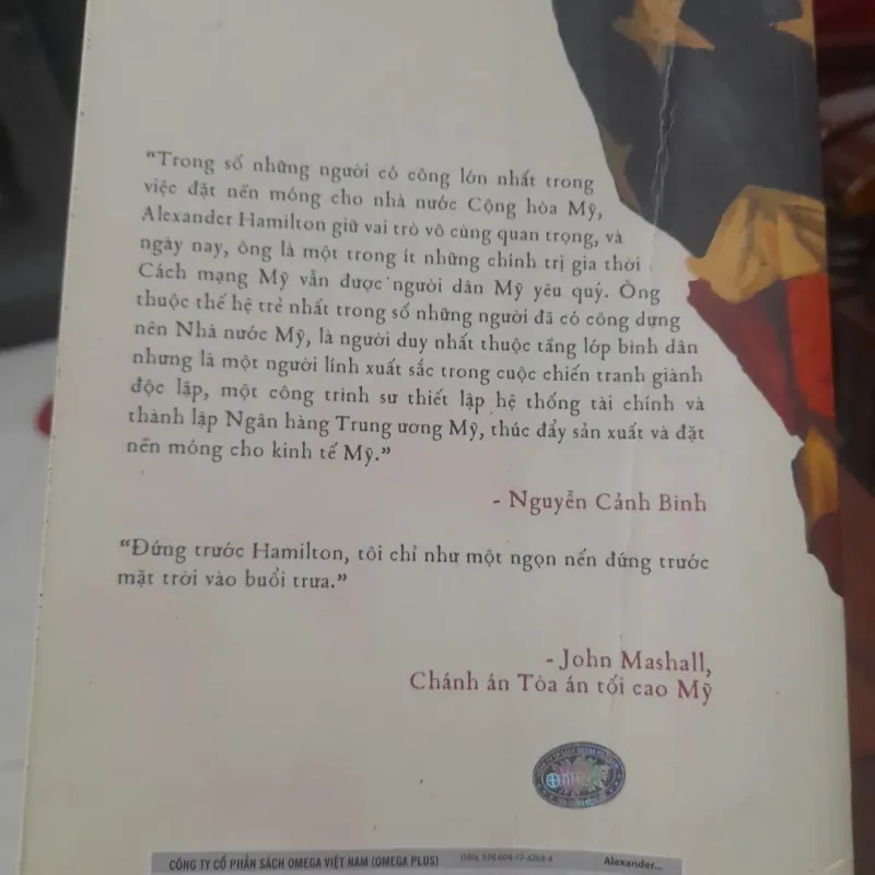 ALEXANDER HAMULTON (1757-1804) 930914