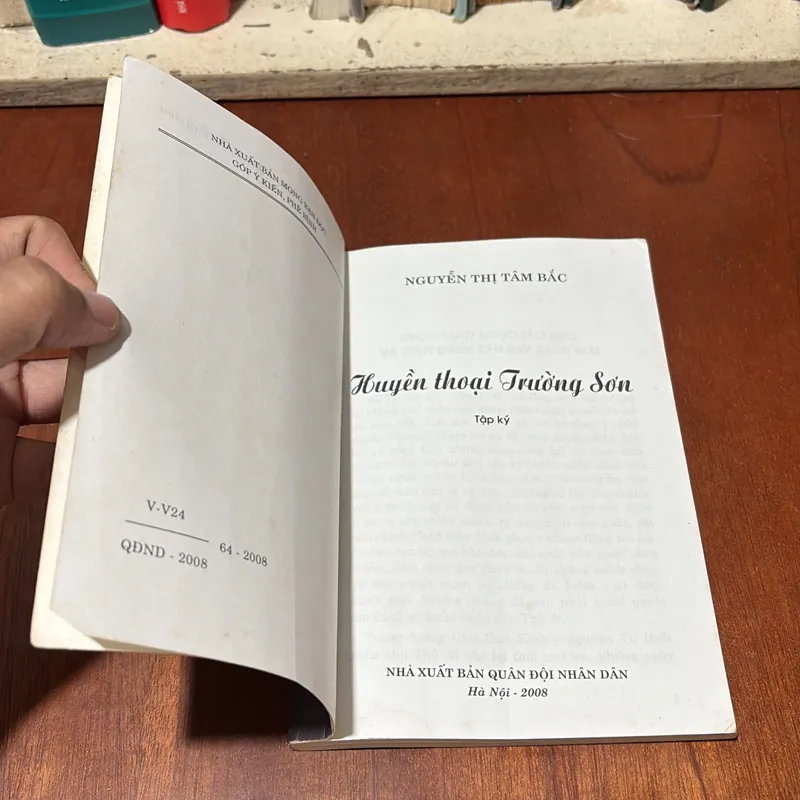 II Tập Ký: Huyền Thoại Trường Sơn - Nguyễn Thị Tâm Bắc - 2008 734548