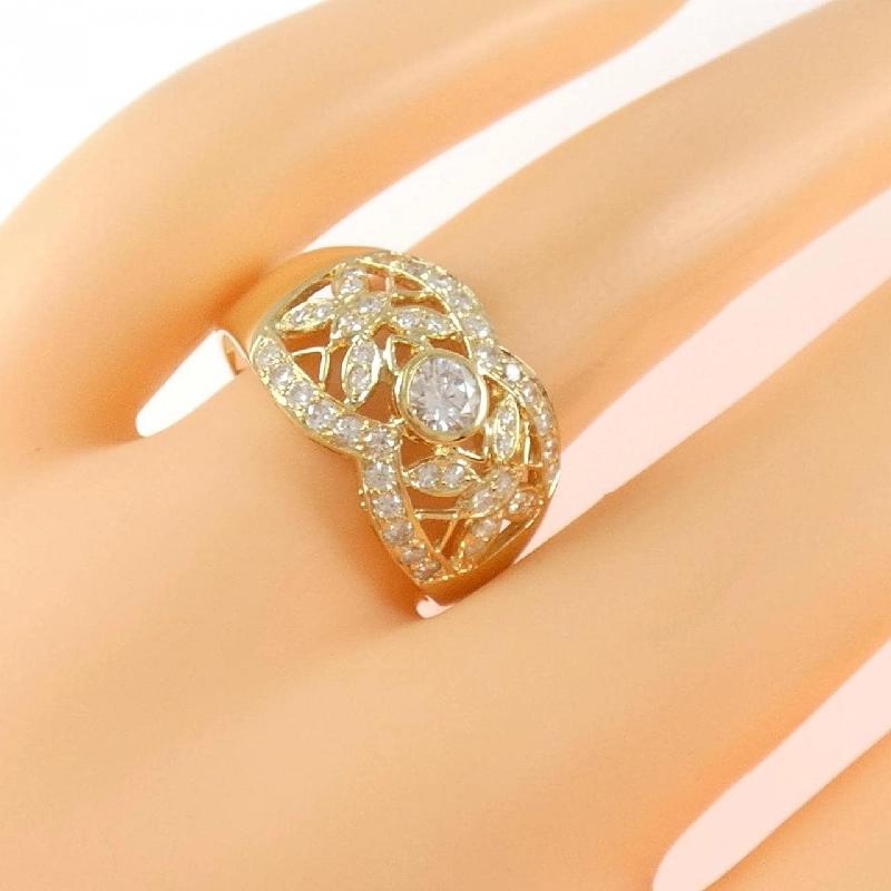 Nhẫn kim cương K18YG 0.22CT - Hàng hiệu Chính hãng 847439