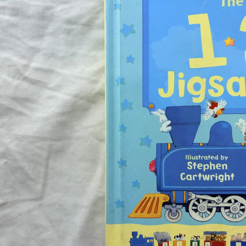 Board book - The Usborne 1 2 3 Jigsaw Book 933955