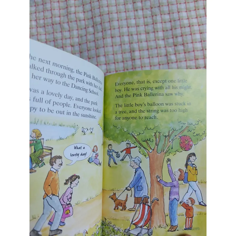 COMBO 2 CUỐN SÁCH THIẾU NHI LADYBIRD - FORGETFUL LITTLE FIREMAN ✨ LITTLE PINK BALLERINA 782499