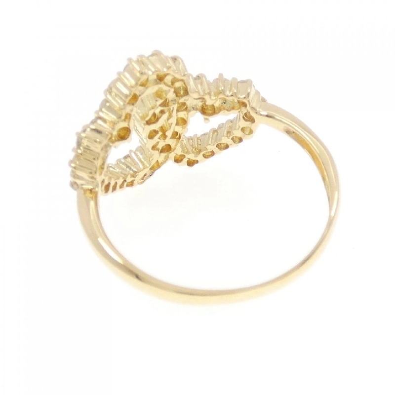 Nhẫn kim cương hình trái tim K18YG - Hàng hiệu Authentic 850674