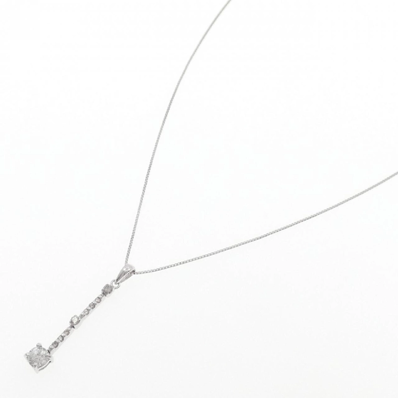 K14WG/K18WG Dây chuyền kim cương 0.28CT - Hàng hiệu Chính hãng 865463