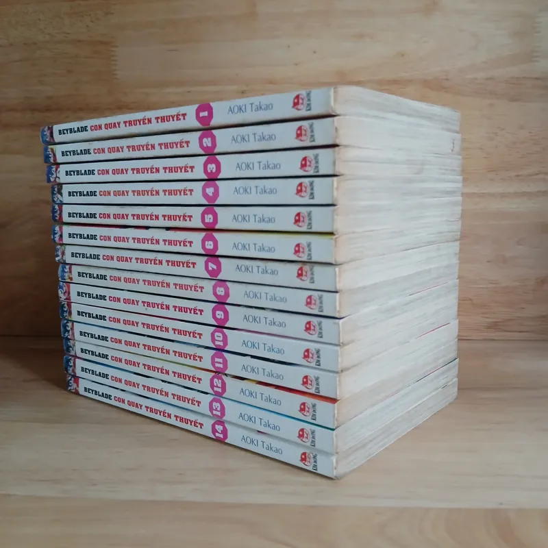 Truyện Tranh Beyblade Con Quay Truyền Thuyết (Bộ 14 Tập) - Aoki Takao 674409
