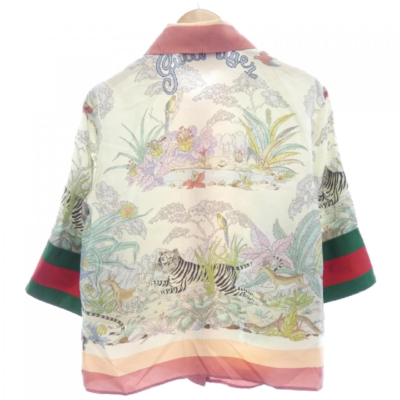 【Mã giảm giá】Gucci GUCCI Áo sơ mi ngắn tay 639905