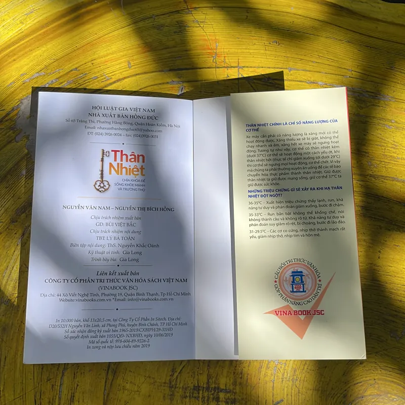 THÂN NHIỆT CHÌA KHOÁ ĐỂ SỐNG KHOẺ MẠNH VÀ TRƯỜNG THỌ 735833
