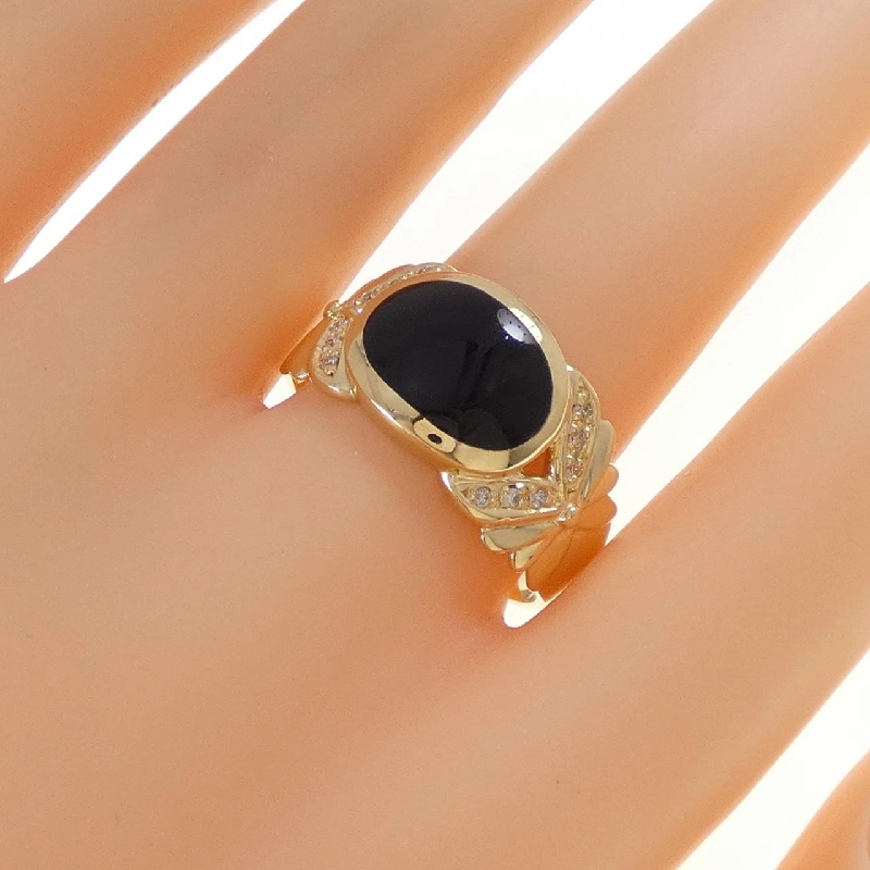 Nhẫn Onyx K18YG - Hàng hiệu Chính hãng 848602